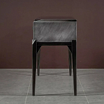 Консоль прямоугольная серая с 4-мя выдвижными ящиками Grany варинант исполнения - 2 | Loft Concept в Рязани