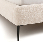 Кровать с обивкой букле Wanda Boucle Bed варинант исполнения - 6 | Loft Concept в Рязани