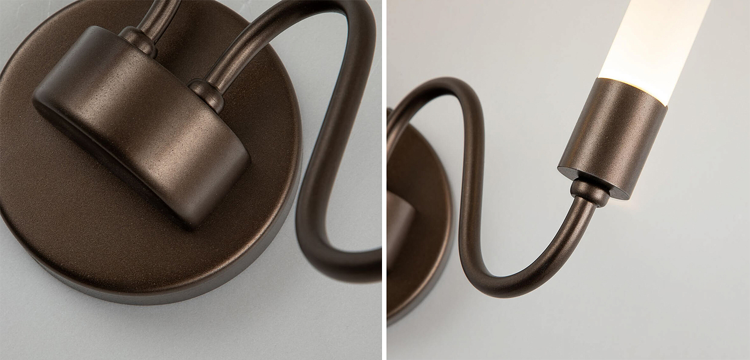 Бра Faiber Brown Wall Lamp Бра Faiber Brown Wall Lamp - Loft-Concept в Рязани