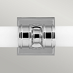 Бра для ванных комнат горизонтальное с двумя матовыми стеклянными цилиндическими плафонами Feiss варинант исполнения - 6 | Loft Concept в Рязани