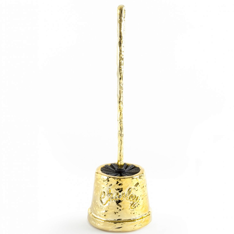 Туалетный ерш Seletti Charley Toilet Brush Золотой Туалетный ерш Seletti Charley Toilet Brush Золотой в Рязани | Loft Concept
