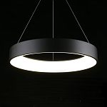 Люстра подвесная светодиодная Black Circle варинант исполнения - 1 | Loft Concept в Рязани