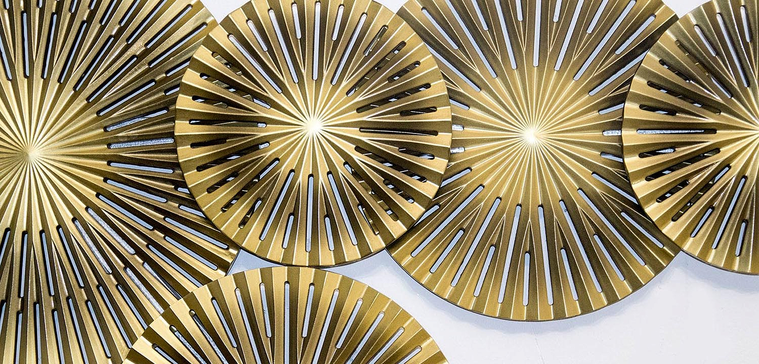 Арт-объект Apollo Brown and Gold Wall Plaque Disc gap 5 Арт-объект Apollo Brown and Gold Wall Plaque Disc gap 5 - Loft-Concept в Рязани