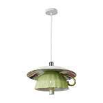 Подвесные светильники в виде чаши с цветочным блюдцем Flower Reversal варинант исполнения - 4 | Loft Concept в Рязани