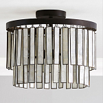 Потолочный светильник с подвесами из перламутра Unique Shine Effect варинант исполнения - 4 | Loft Concept в Рязани