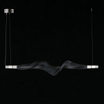 Люстра подвесная линейная Adilin Сhromium варинант исполнения - 3 | Loft Concept в Рязани