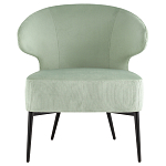 Современное мягкое кресло на металлических ножках Rakush Pistachio варинант исполнения - 2 | Loft Concept в Рязани