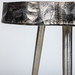 Металлический столик со столешницей в виде слеба Slabby варинант исполнения - 2 | Loft Concept в Рязани