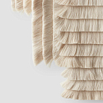 Светло-Бежевое Панно из нитей Palmas Wall Hanging варинант исполнения - 2 | Loft Concept в Рязани