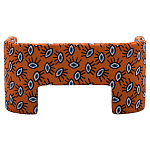 Акцентный Двухместный Диван Leela Оранжевый Орнамент варинант исполнения - 1 | Loft Concept в Рязани