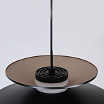 Подвесной светильник черного цвета из металла Obsidian Touch варинант исполнения - 3 | Loft Concept в Рязани