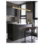 Люстра линейная светодиодная в минималистичном стиле New Age of Light варинант исполнения - 5 | Loft Concept в Рязани