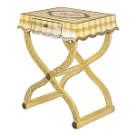 Приставной столик с ящиком в стиле ретро Vintage Rustic Tablecloth варинант исполнения - 2 | Loft Concept в Рязани