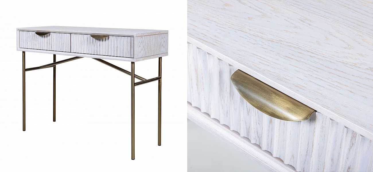 Консоль Antique Order Шпон Беленого дуба Консоль Antique Order Шпон Беленого дуба - Loft-Concept в Рязани