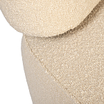 Кресло бежевое без подлокотников с обивкой из ткани букле Space of Freedom варинант исполнения - 3 | Loft Concept в Рязани