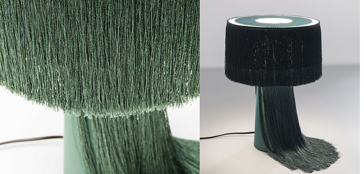 Настольная лампа Green Fringes - Loft-Concept в Рязани