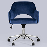 Кресло для компьютерного стола Veloury Blue варинант исполнения - 4 | Loft Concept в Рязани
