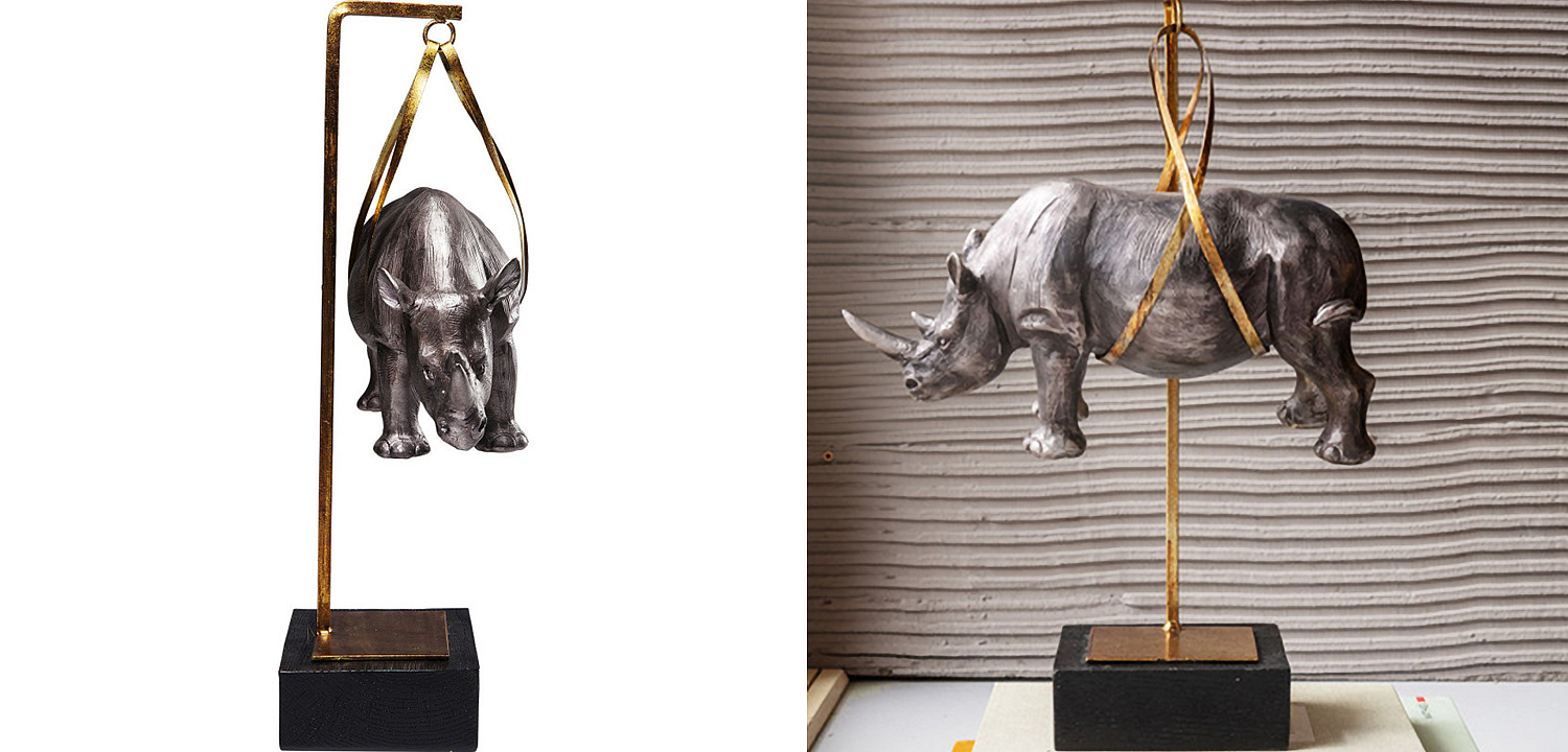 Статуэтка Hanged Rhino Статуэтка Hanged Rhino - Loft-Concept в Рязани