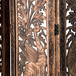 Ширма с  орнаментом ручная резьба Indian Antique Furniture варинант исполнения - 3 | Loft Concept в Рязани
