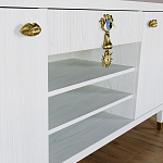 Комод-буфет Elsa Dreams White с открытыми полками   варинант исполнения - 5 | Loft Concept в Рязани