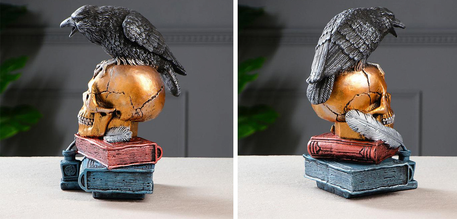 Статуэтка Raven and Skull Статуэтка Raven and Skull - Loft-Concept в Рязани