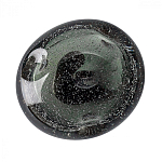 Бра с круглым плафоном из прозрачного стекла с пузырьками воздуха Effervia  варинант исполнения - 7 | Loft Concept в Рязани