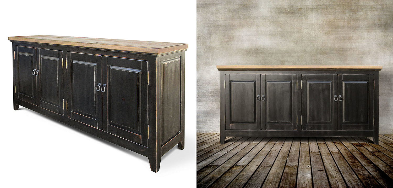 Комод в стиле прованс Sidsel Provence HARMONIE Antique Black Черный Комод в стиле прованс Sidsel Provence HARMONIE Antique Black Черный - Loft-Concept в Рязани