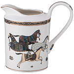 Чайный сервиз из фарфора с изображением лошадей на 6 персон 15 предметов Porcelain Horse Set  варинант исполнения - 4 | Loft Concept в Рязани