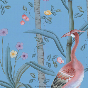 Обои ручная роспись Trevarez Blue