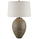 Настольная лампа с текстурным узором Movement of Smooth Lines варинант исполнения - 3 | Loft Concept в Рязани