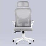 Кресло для компьютерного стола Easement Grey&White варинант исполнения - 2 | Loft Concept в Рязани