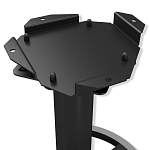 Барный стул вращающийся со спинкой Синий Велюр Vendramin Chair варинант исполнения - 7 | Loft Concept в Рязани