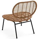 Садовое кресло из искусственного ротанга Mills Rattan Wicker Chair варинант исполнения - 3 | Loft Concept в Рязани