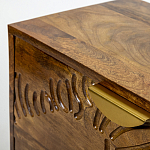 Прикроватная тумба с фактурным фасадом Termite варинант исполнения - 2 | Loft Concept в Рязани