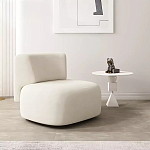 Дизайнерский журнальный стол белый в форме геометрических фигур Cydogic варинант исполнения - 1 | Loft Concept в Рязани