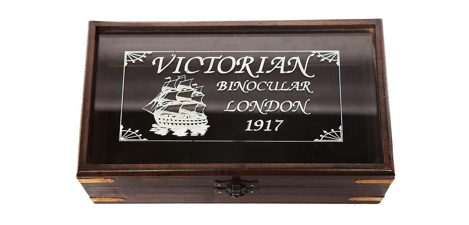 Винтажный бинокль в подарочной коробке Copper Binoculars - Loft-Concept в Рязани