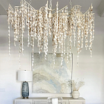 Люстра Wooden Drops Bert Chandelier варинант исполнения - 2 | Loft Concept в Рязани