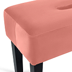 Мягкий  пуф на черных ножках Winton Pouf варинант исполнения - 22 | Loft Concept в Рязани