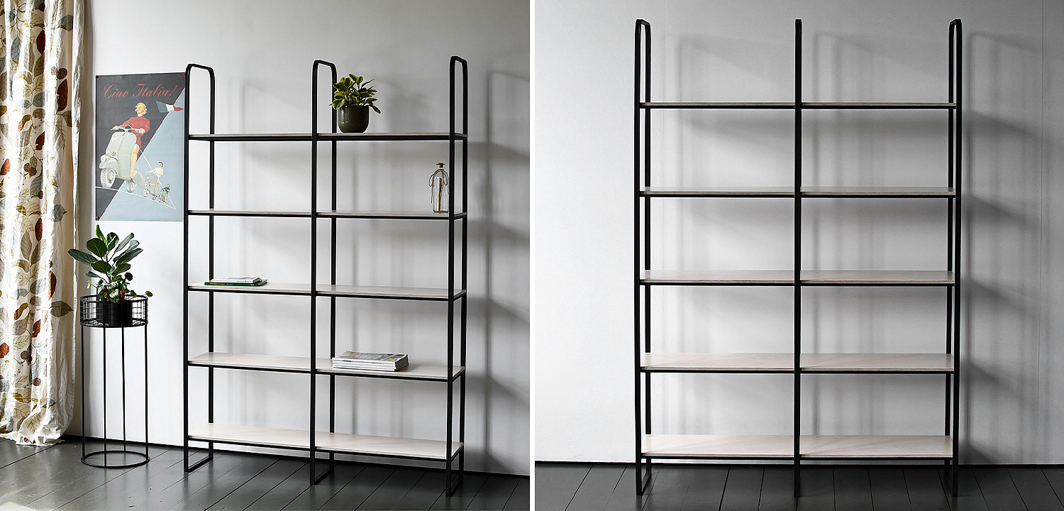 Стеллаж Barnett Industrial Metal Rust Rack Стеллаж Barnett Industrial Metal Rust Rack - Loft-Concept в Рязани