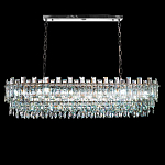 Люстра овальная с хрустальными подвесками Gorgeous Crystal Light варинант исполнения - 5 | Loft Concept в Рязани