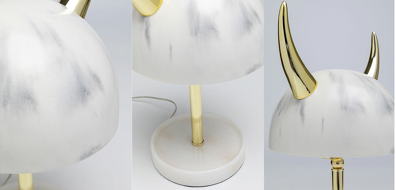 Настольная лампа Marble with Horns - Loft-Concept в Рязани