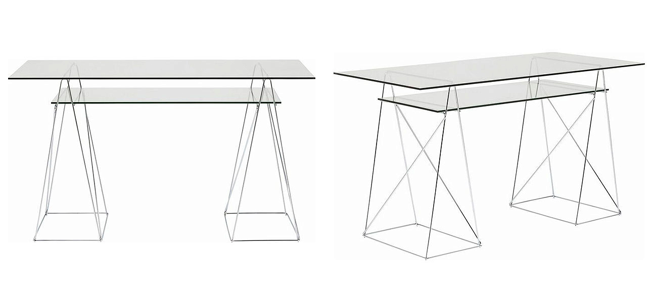 Рабочий стол Transparent Elias Рабочий стол Transparent Elias - Loft-Concept в Рязани