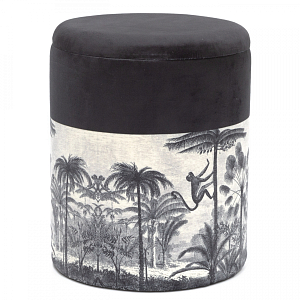 Пуф PUF Jungle Print с крышкой