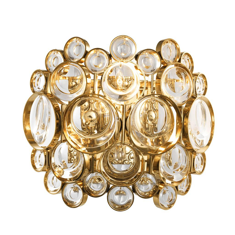 Бра Wall Lamp Avant Глянцевое золото Прозрачный (Transparent) Бра Wall Lamp Avant Глянцевое золото Прозрачный (Transparent) в Рязани | Loft Concept