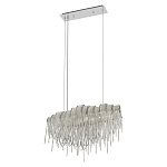 Люстра подвесная с металлическими цепочками и изогнутыми металлическими дугами 72 см Atlantis Chain варинант исполнения - 4 | Loft Concept в Рязани