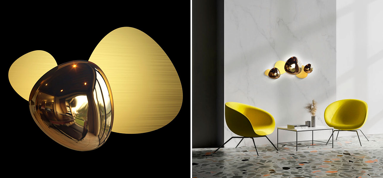 Бра Gold Matt & Gloss 1 Бра Gold Matt & Gloss 1 - Loft-Concept в Рязани