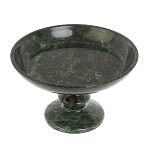 Фруктовница большая из натурального камня Змеевик Шабровский Natural Stone Fruit Bowls варинант исполнения - 2 | Loft Concept в Рязани