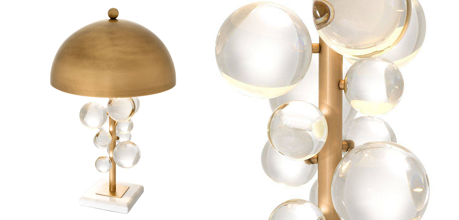 Настольная лампа Eichholtz Table Lamp Floral Настольная лампа Eichholtz Table Lamp Floral - Loft-Concept в Рязани