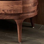 Комод деревянный с 7-ю ящиками Moon Walnut Furniture варинант исполнения - 7 | Loft Concept в Рязани