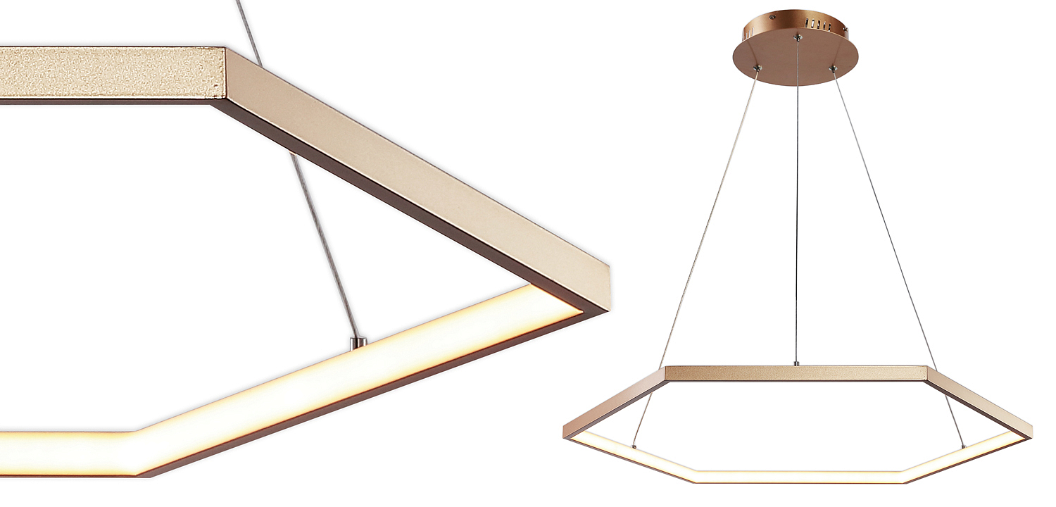 Люстра Hexagon Horizontal Люстра Hexagon Horizontal - Loft-Concept в Рязани